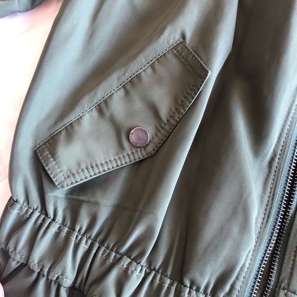 Kate Spade Bomber Peplum Fall Jacket gather frill - Picture 13 of 16